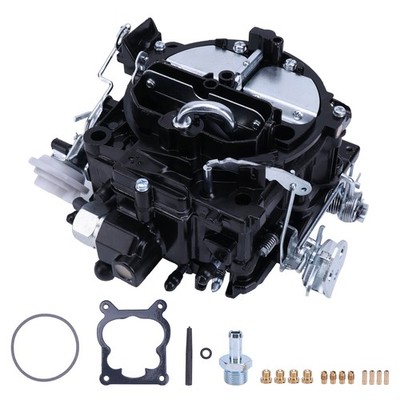 New Aluminum 4 Barrel Carburetor Fit for Rochester Quadrajet Mercruiser 260 350
