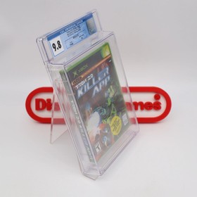 XBOX Game TRON 2.0: KILLER APP - CGC GRADED 9.8 A+! NEW & Factory Sealed!