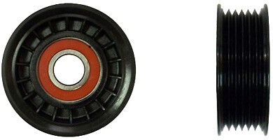 DENCKERMANN P256001 Tensioner Pulley, V-ribbed belt for MAZDA