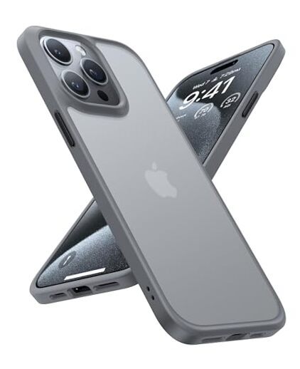 Shockproof Designed for 15 Pro Case, 12FT iPhone 15 Pro Case 6.1