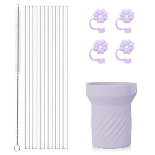 Oddyami Lot De 3 Housses De Paille Pour Décoration De Paille Stanley De 10 Mm, Compatibles