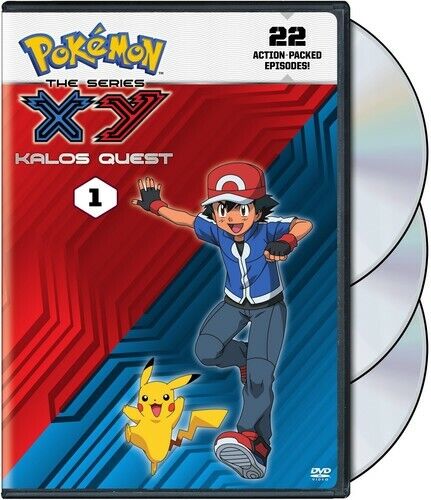 Pokemon the Series: Xy Kalos Quest Set 1 (DVD, 2014) for sale