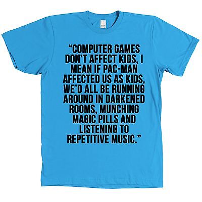 Computer games don't affect kids, i mean if pac-man affected us as