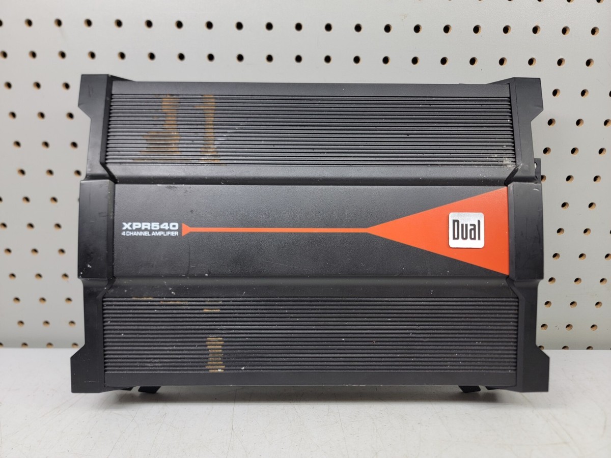 Dual XPR540 1200W 4-Channel Class A/B Car Audio Power Amplifier