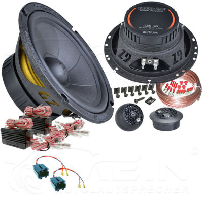 GROUND ZERO LAUTSPRECHER für CITROEN XSARA Break 1998-2006 Front Vorn 150W #AJNX