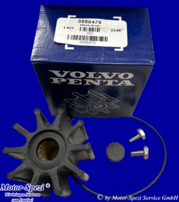 Volvo Penta Impeller für D4 Wellenanlagen / D4 GenA-D mit Aquamatic/IPS, 3588475