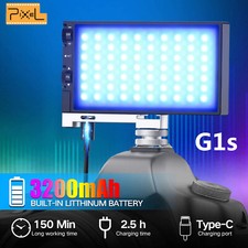 Pixel G1s RGB Video Light 12W On-Camera LED Video Fill Light Bi-Color 2500-8500K