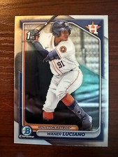 2024 Bowman Chrome Waner Luciano #BCP-208 Houston Astros