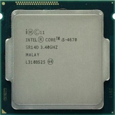 Intel Core i5-4670 CPU Quad-Core 3.4GHz 6M 84W SR14D LGA 1150 Processors