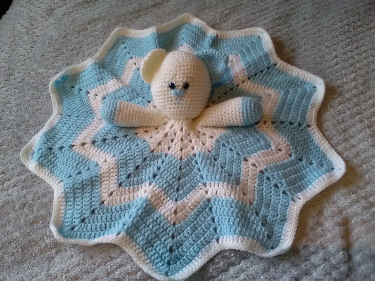 Handmade Crochet Star Shaped Baby Blanket Crochet Pattern Crochet