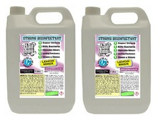 DISINFECTANT 2 x 5 Litre Kill Bacteria Clean Smells Odours 10 Litre Fresh Scent