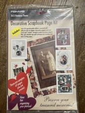 Fiskars Decorative Scrapbook Page Kit Romance Theme 2655 Acid-Free