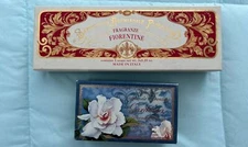 New! Lot Of 2 Saponificio Artigianale Fiorentino Italian Soap Boxes, Italy