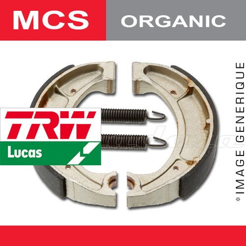 Mâchoires De Frein Arrière TRW Lucas MCS 855 Neuves - Pour Suzuki GT 125 (1974-1977)