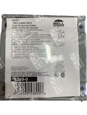 Bell Outdoor Hubbell Deep Two-Gang Box 5389-0