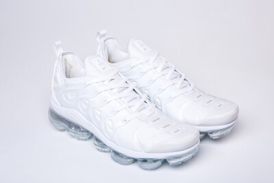 New Nike Air Vapormax Plus TN Silver white Men's Sneakers