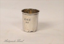 Gobelet de Pension argent massif Minerve Louis-Philippe XIXè