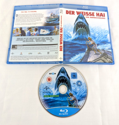 RARE Jaws Der Weisse HAI Blu-Ray German Import Steven Spielberg