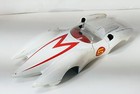 Jada Toys Speed Racer Mach 5 Diecast Metal Car  Scale 1:18 (shell for parts)