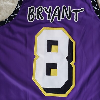 Brand X Los Angeles Kobe Bryant #8 Purple Jersey Men's XL NWT's
