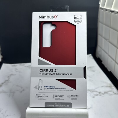 Nimbus9 Cirrus 2 Series Dual Layer Case for Samsung Galaxy S23+ 5G - Red