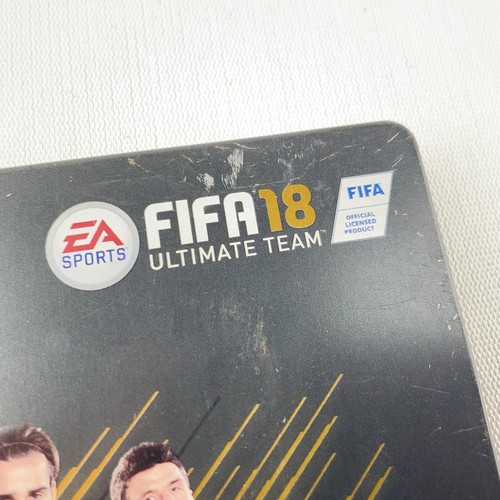 Fifa 18 Sony PS4 Steelbook Edition Game Soccer Ultimate Team Playstation 4 - Foto 4 di 17