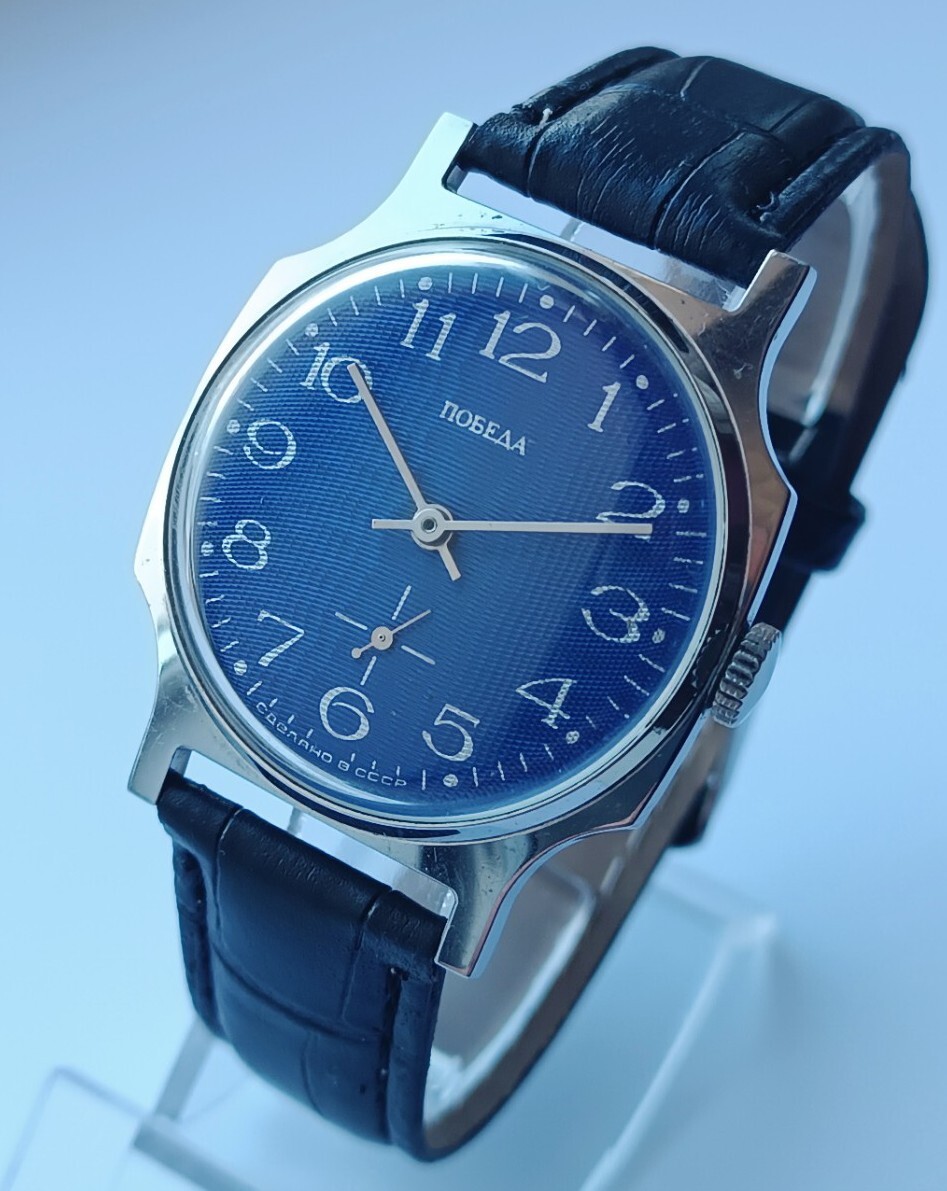 ✩ Orologio Vintage URSS Pobeda 2602 Orologio da polso meccanico da  uomo anni '70 ✩