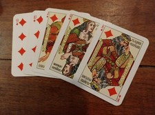 Cartes à jouer rondes - France