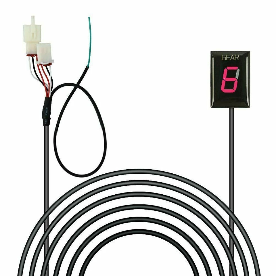 Luz LED roja indicadora de engranaje de motocicleta para Honda RVT1000R VTX1300 ST1300 antigua Foto 2 de 4