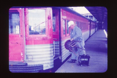 Vintage Blackhawk Filme 35mm Züge Dia Chicago Milwaukee Electric Lines
