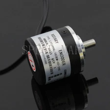 Incremental Rotary Encoder AB Phase 360p/r 6mm Shaft 5-24v DC 12V