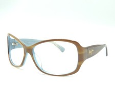 Maui Jim Nalani 295 03T Brown Blue Sunglass Frames 61 16 126