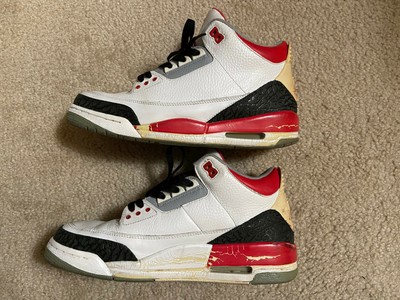 Nike Air Jordan Retro 3 2006 White Fire 