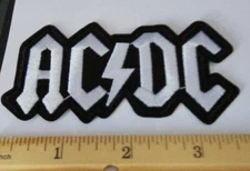 ACDC Embroidered  Sew/Iron On Band Patch