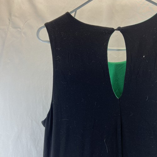 Cynthia Rowley Black Sleeveless Knee Length Lightweight Dress Women's Size XL - Picture 16 of 16