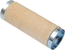 Drag Specialties 8" Exhaust Baffle Fiberglass Wrap Fits 3" OD Exhaust Pipe