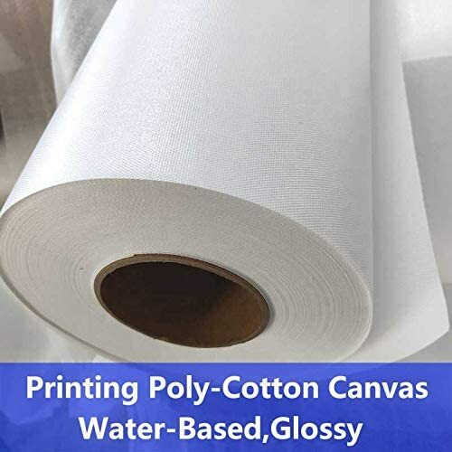 17"x40ft,Polyester Matte Waterproof Canvas Roll for EPSON Aqueous Inkjet Printer - Picture 10 of 10