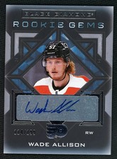 2021-22 Upper Deck Black Diamond Rookie Gems Wade Allison Auto /199