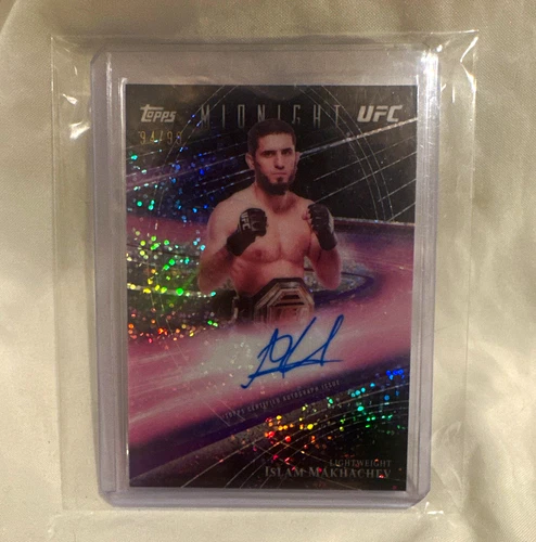 Topps 2026 Midnight UFC Horizon Signatures Islam Makhachev Auto 94/99 HZS-IM - product listing photo