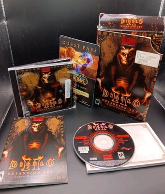 Diablo II Expansion Set:Lord of Destruction Small Box(Win/Mac,2002) Vg+ $5 Ship