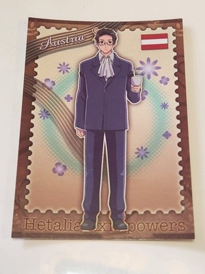 Hetalia Axis Powers APH Frontier Works Character Card 10 Austria