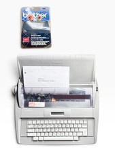 Brother SX-4000 LCD Display Correcting Electronic Typewriter Serviced & Tested