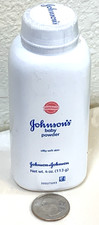 Johnson's Baby Powder 4oz Original Talc Formula 2014 Travel NewSEALED Talco Para