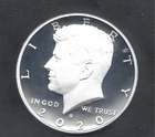 2020-S SILVER PROOF KENNEDY HALF - .999 SILVER