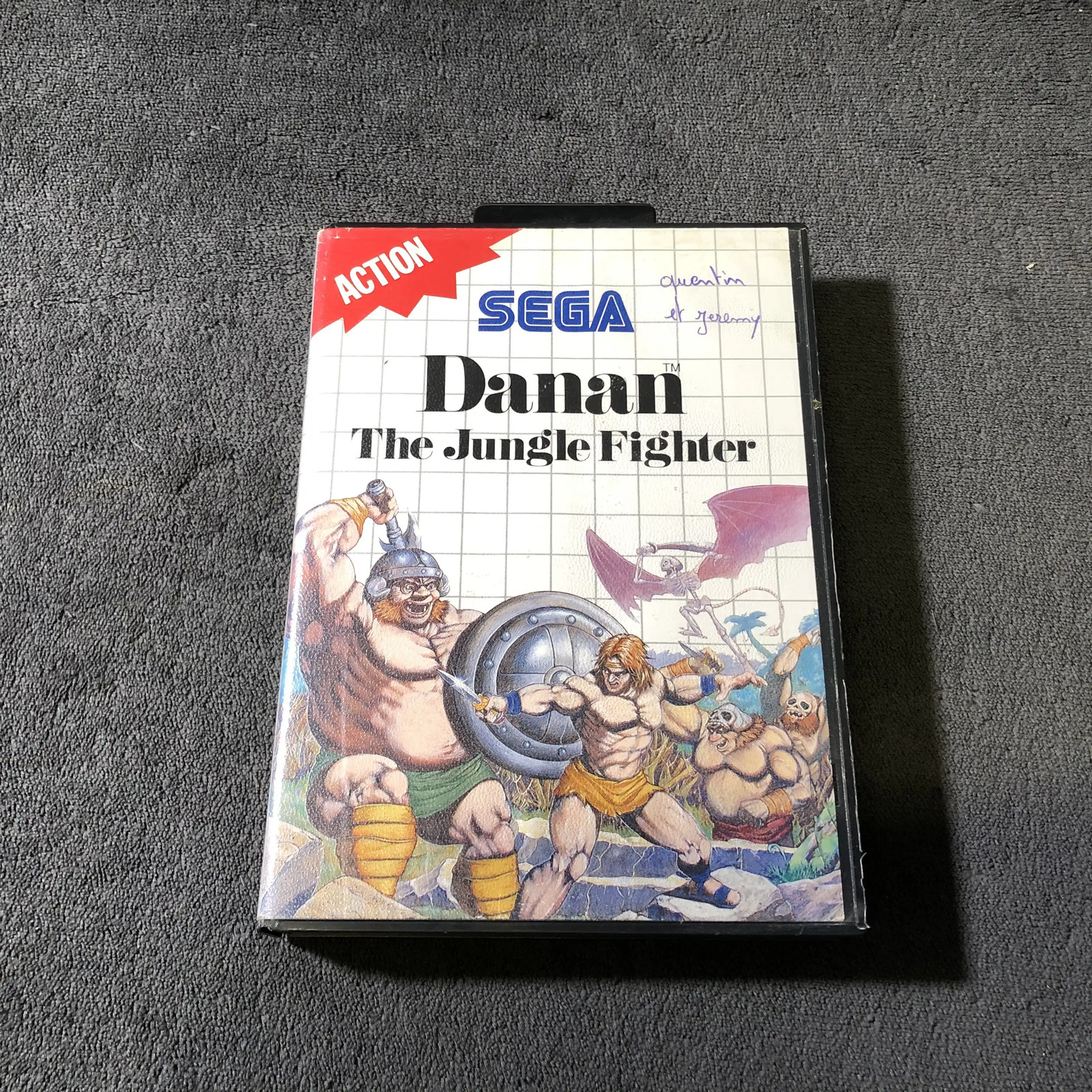 SEGA Master System Danan - The Jungle Fighter EUR Bon état