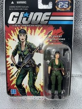 NEW 2007 GI JOE 25TH ANNIVERSARY LADY JAYE COVERT OPERATIONS FOIL CARD