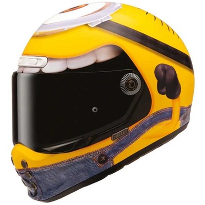 HJC V10 Stuart Minions MC3 gelb Klapphelm vorne Motorrad Tourenhelm