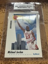 Michael Jordan 1991-92 Skybox SKYMASTER #583 MBS Graded 7.5 NM+ Chicago Bulls