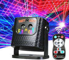Party Light DJ Disco Lights, Laser Stroboscopic Light Usb-Powered Projectors and