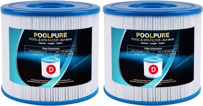 Poolpure Summer Escapes Replacement Pool Spa Filter For Type D Summer Waves